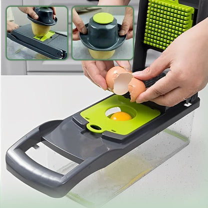 Mandoline VegiCutter lames inox interchangeables, entretien facile et résultat professionnel
