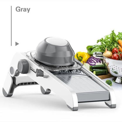 Mandoline japonaise réglable, épaisseur personnalisée pour salades, gratins et carpaccios
