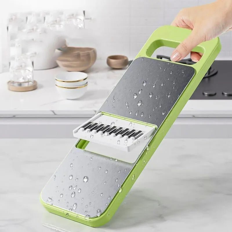 Mandoline de cuisine multifonction, découpe précise et réglable