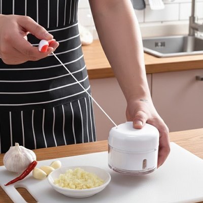 Mini hachoir manuel | RapidChop - cuisinertelunchef