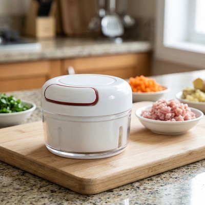 Mini hachoir manuel | RapidChop - cuisinertelunchef