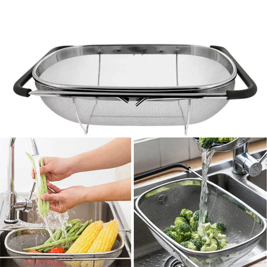 PASSOIRE INOX |extensible - cuisinertelunchef