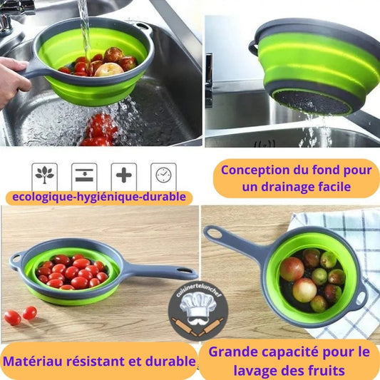 PASSOIRE |pliable - cuisinertelunchef