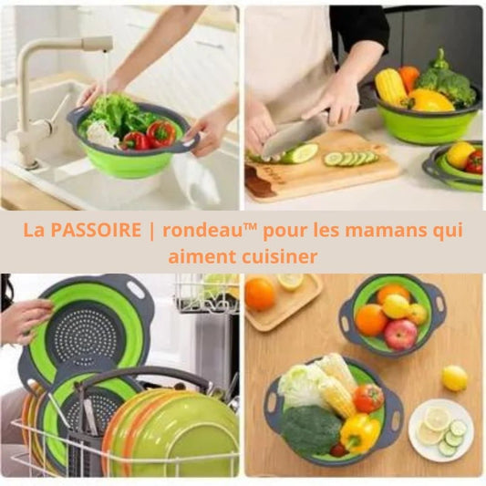 PASSOIRE |vert - orange - cuisinertelunchef