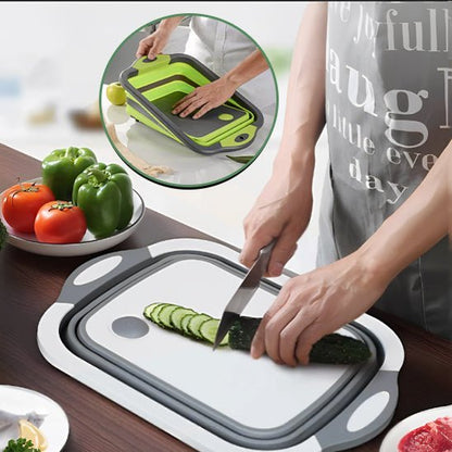 Planche avec panier de rinçage zéro éclaboussures, gain de temps et praticité maximale