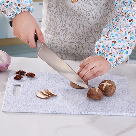 planche à découper blanches et noires™ - antimicrobiennes - cuisinertelunchef