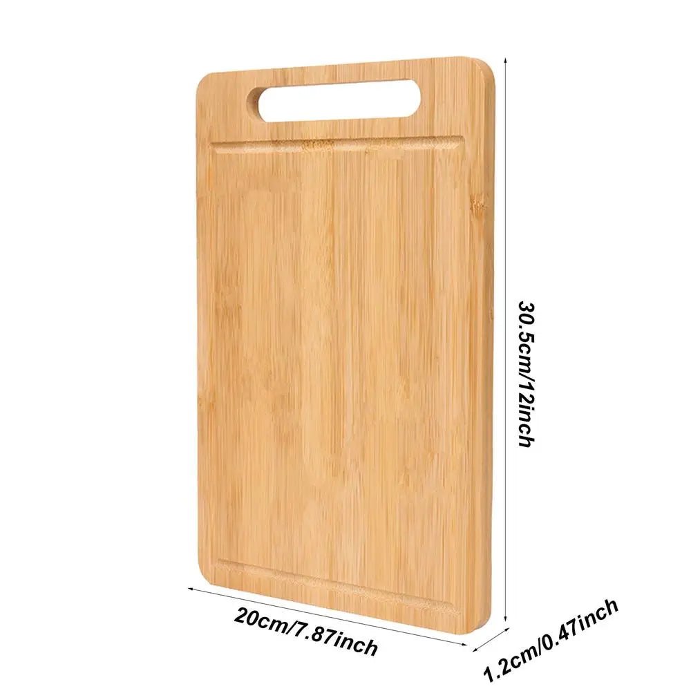 Planche à découper bambou durable, idéal cadeau pour amateur de cuisine écoresponsable