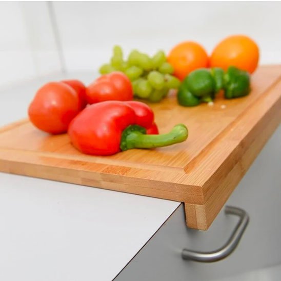 Planche à découper en bois | Robuste & Élégante - cuisinertelunchef
