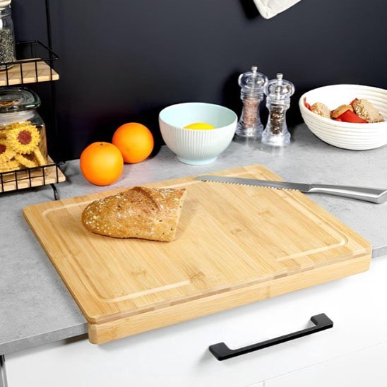 Planche à découper en bois | Robuste & Élégante - cuisinertelunchef