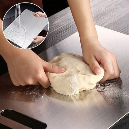 Planche à découper titane antibactérienne, idéale pour cuisines professionnelles et particuliers