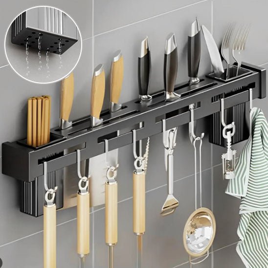 porte couteaux - support ustensiles de cuisine™ - cuisinertelunchef