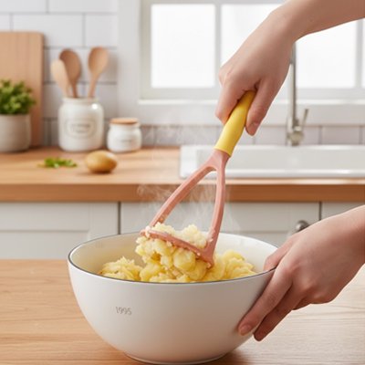 Presse-purée manuel pratique, idéal pour purées maison quotidiennes