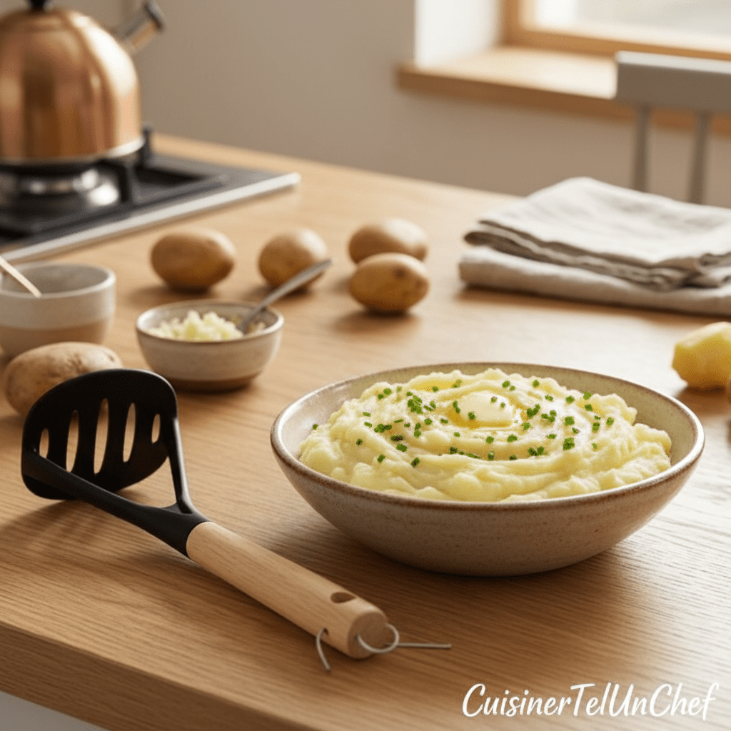 Presse-Purée Premium | Robuste et Hygiénique pour Purée Maison - Presse-Purée - cuisinertelunchef