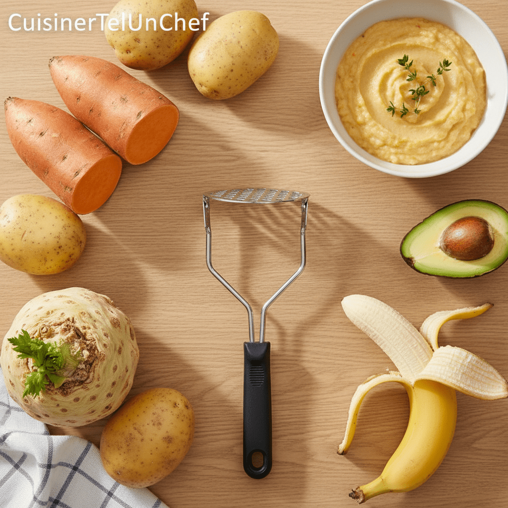 Presse-Purée Professionnel | Haute Performance pour Purée Parfaite - Presse-Purée - cuisinertelunchef