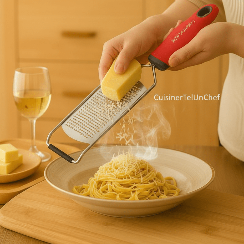 Râpe à Fromage Efficace | Résultat Parfait à Chaque Utilisation - Râpe à Fromage - cuisinertelunchef