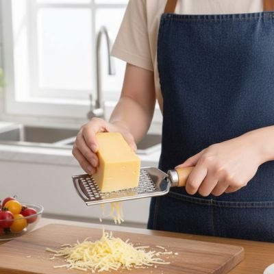 Râpe fromage ergonomique, légèreté et praticité au quotidien