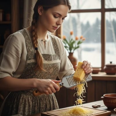 Râpe à fromage ergonomique légère et facile à nettoyer
