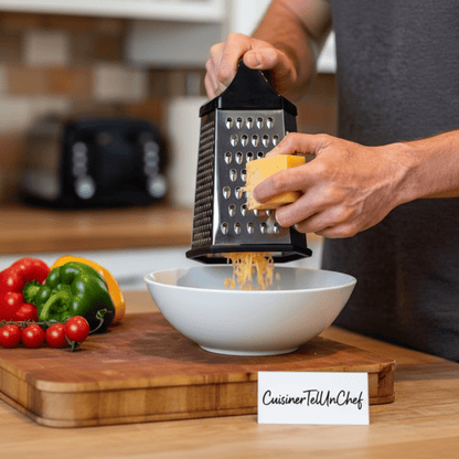 Râpe à Fromage Ergonomique | Design Compact pour Cuisine Pratique - Râpe à Fromage - cuisinertelunchef