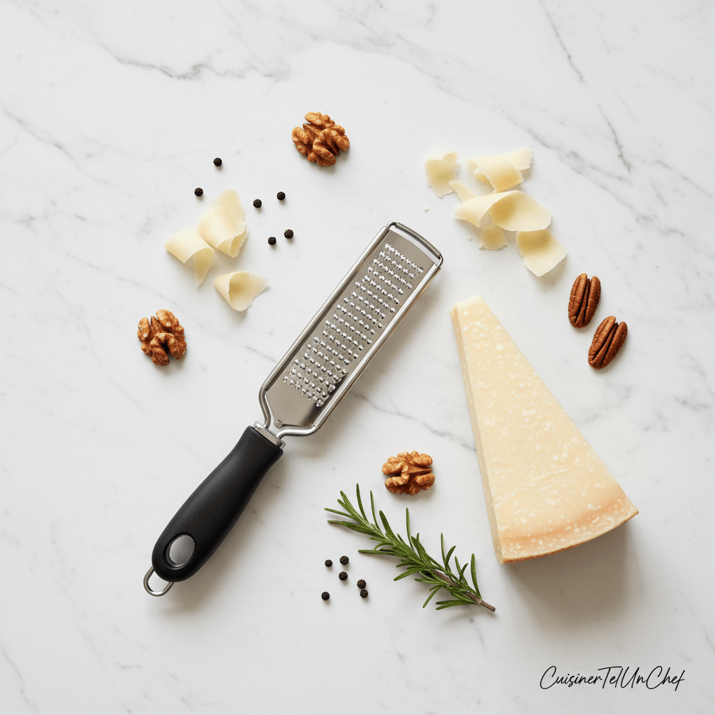Râpe à fromage ergonomique | Manche confortable - Râpe à Fromage - cuisinertelunchef