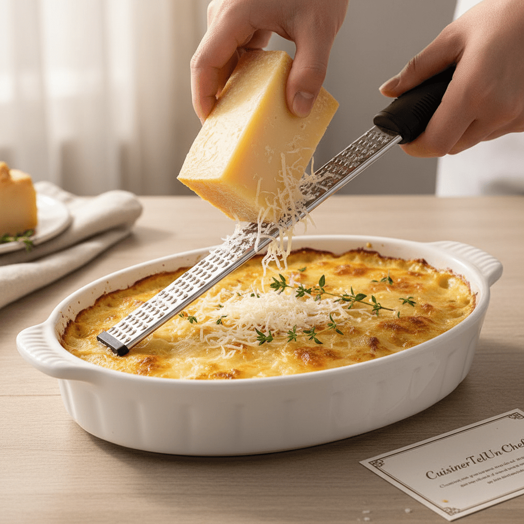 Râpe à fromage ergonomique | Manche confortable - Râpe à Fromage - cuisinertelunchef