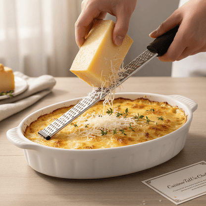 Râpe à fromage ergonomique | Manche confortable - Râpe à Fromage - cuisinertelunchef