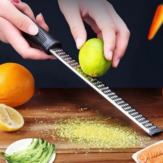 Râpe à Fromage Ergonomique | Manche Confortable pour Râper Facilement - Râpe à Fromage - cuisinertelunchef