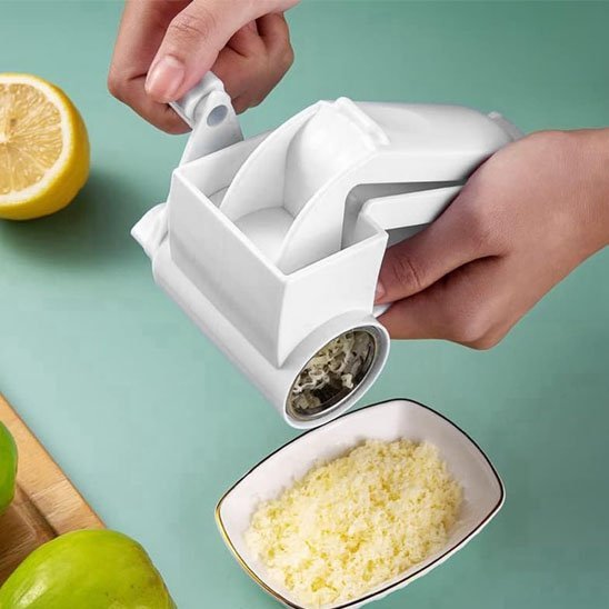 Râpe à Fromage Ergonomique | Poignée Antidérapante pour Râpage Précis - Râpe à Fromage - cuisinertelunchef