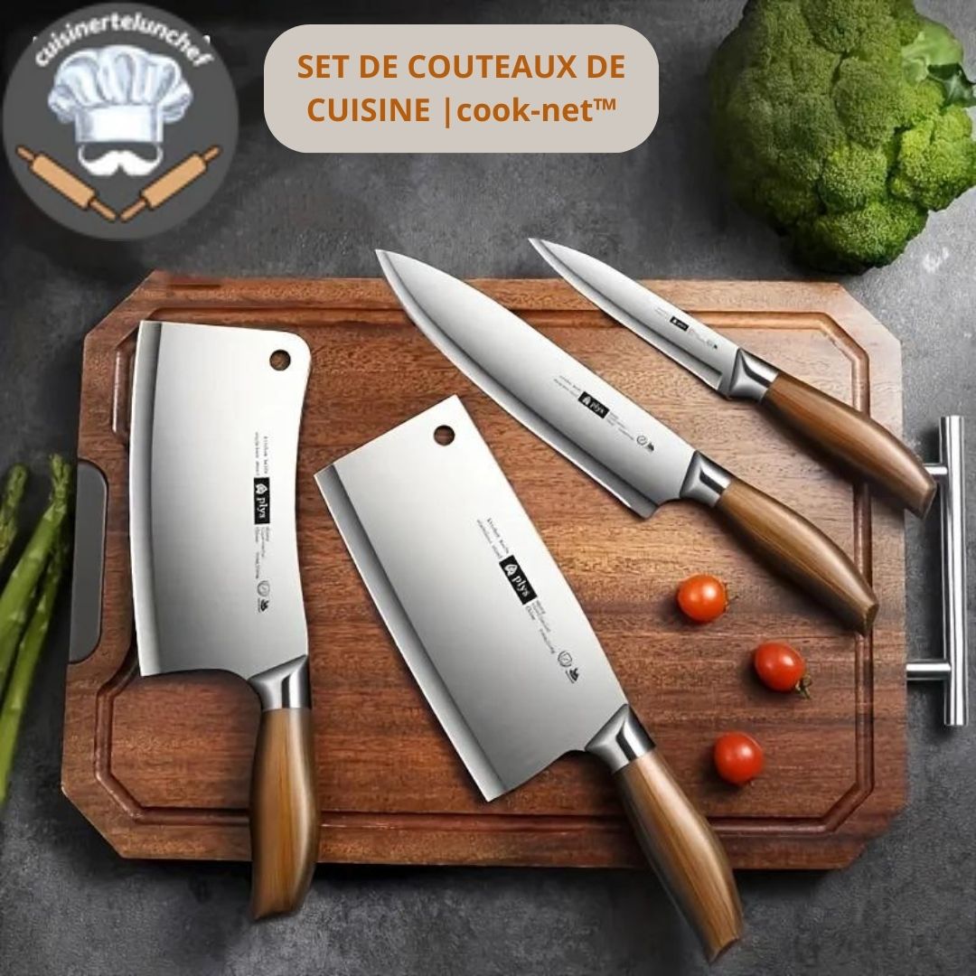 set couteau de cuisine |précision™ - cuisinertelunchef