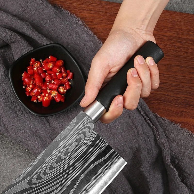 Set couteaux cuisine Santoku japonais, polyvalents pour toutes les préparations