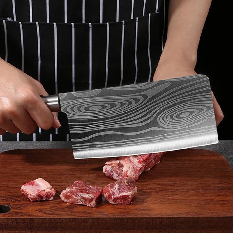 Set couteaux Santoku japonais, acier inox haute qualité pour une durabilité maximale
