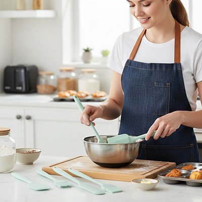 Spatule Cuisine | Antiadhésive Résistante Chaleur - cuisinertelunchef