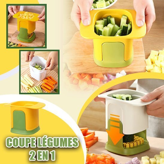 Ustensile brunoise ergonomique, découpe précise et rapide en cuisine professionnelle