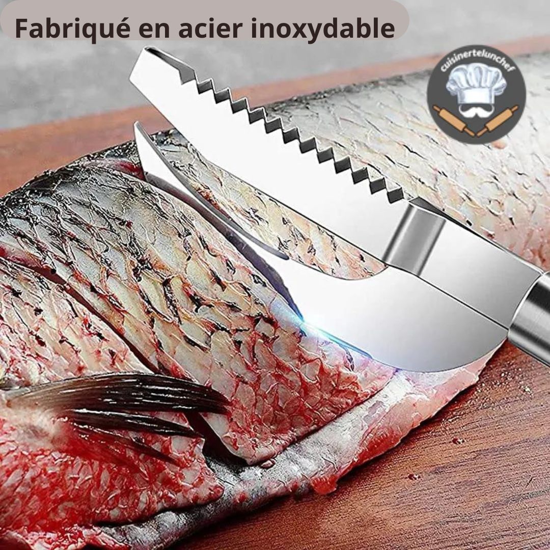 ustensiles-de-la-cuisine-ecailler-inox