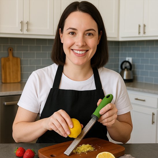Zesteur Ergonomique | Manche Confortable pour Zester Facilement - Zesteur - cuisinertelunchef