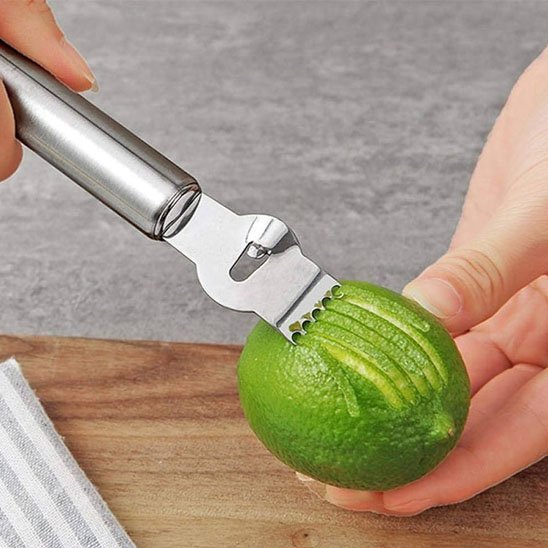 Zesteur Lames Ultra-Précises | Citron, Orange & Épices - Zesteur - cuisinertelunchef