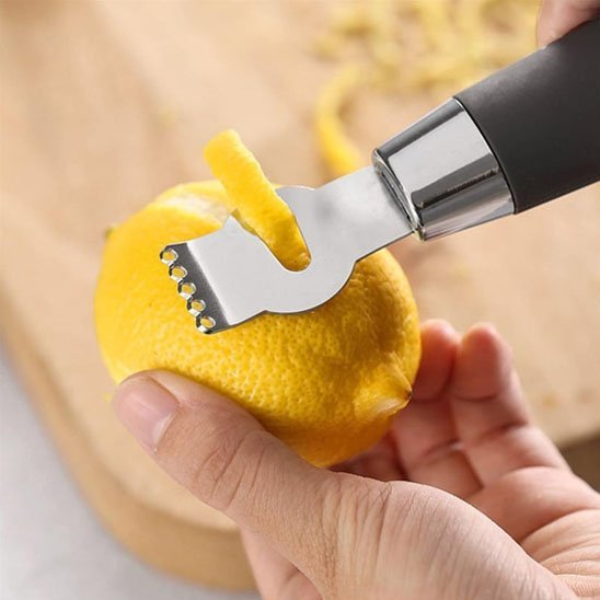 Zesteur Professionnel Agrumes | Citron, Orange & Pamplemousse - Zesteur - cuisinertelunchef