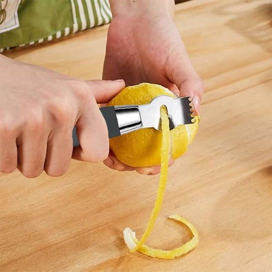 Zesteur Professionnel Agrumes | Citron, Orange & Pamplemousse - Zesteur - cuisinertelunchef
