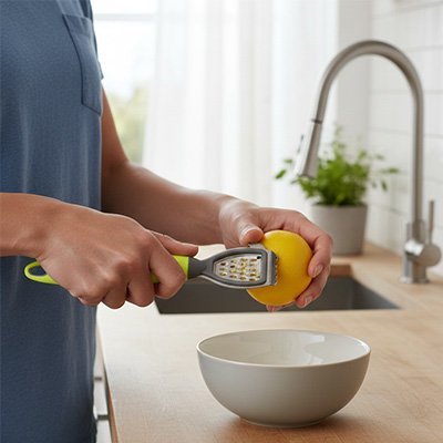 Zesteur Professionnel Ultra-Précis | Agrumes & Parmesan - Zesteur - cuisinertelunchef