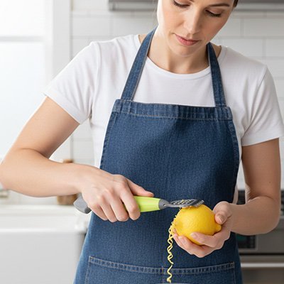 Zesteur Professionnel Ultra-Précis | Agrumes & Parmesan - Zesteur - cuisinertelunchef